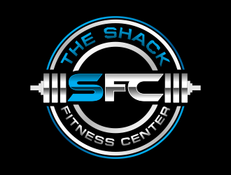 The Shack Fitness Center logo design by done