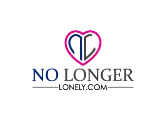 Nolongerlonely.com logo design by fawadyk