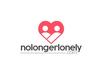 Nolongerlonely.com logo design by eyeglass