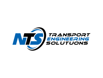 NTS TRANSPORT ENGINEERING SOLUTUONS  logo design by pakNton