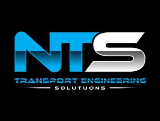 NTS TRANSPORT ENGINEERING SOLUTUONS  logo design by done