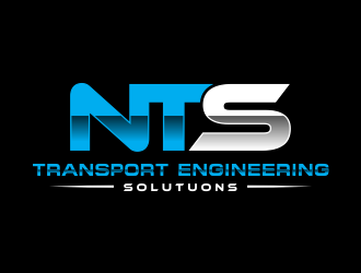 NTS TRANSPORT ENGINEERING SOLUTUONS  logo design by done