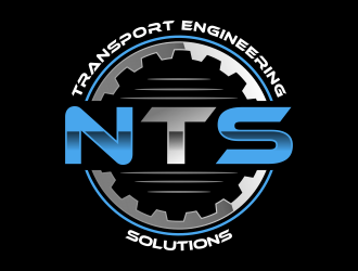 NTS TRANSPORT ENGINEERING SOLUTUONS  logo design by ingepro