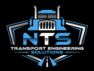 NTS TRANSPORT ENGINEERING SOLUTUONS  logo design by ingepro