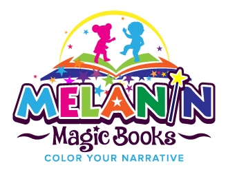 Melanin Magic Books logo design by jaize
