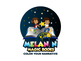 Melanin Magic Books logo design by torresace