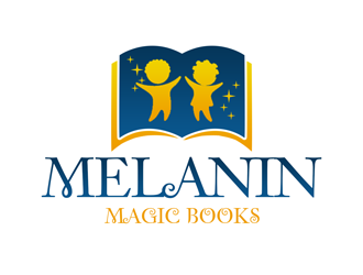 Melanin Magic Books logo design by kunejo