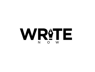Write Now logo design by AnuragYadav