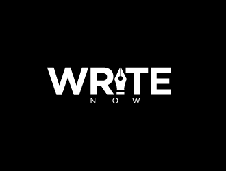 Write Now logo design by AnuragYadav