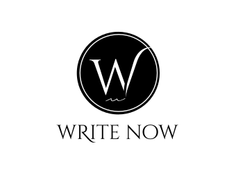 Write Now logo design by Rossee