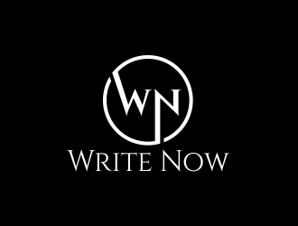 Write Now logo design by akhi