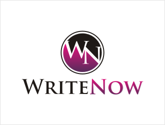 Write Now logo design by bunda_shaquilla