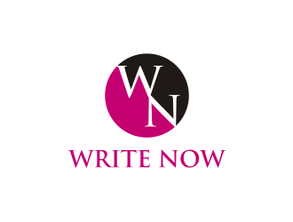 Write Now logo design by rief