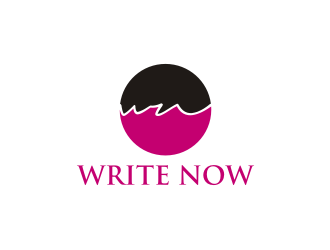 Write Now logo design by rief