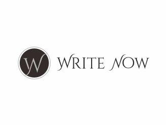 Write Now logo design by 48art