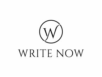 Write Now logo design by 48art