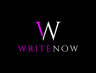 Write Now logo design by ubai popi