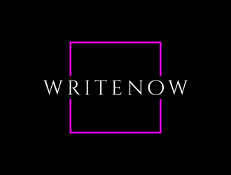 Write Now logo design by ubai popi