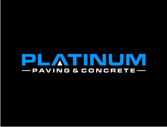 Platinum Paving & Concrete  logo design by nurul_rizkon