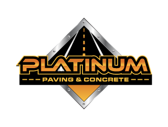 Platinum Paving & Concrete  logo design by shadowfax