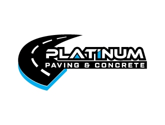Platinum Paving & Concrete  logo design by Erasedink