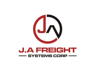 J.A Freight Systems Corp logo design by rief