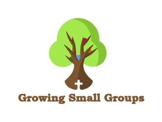 Growing Small Groups logo design by Laxxi