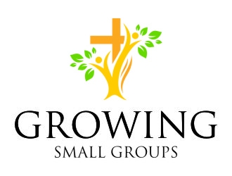 Growing Small Groups logo design by jetzu