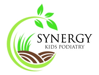 Synergy Kids Podiatry logo design by jetzu