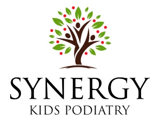 Synergy Kids Podiatry logo design by jetzu