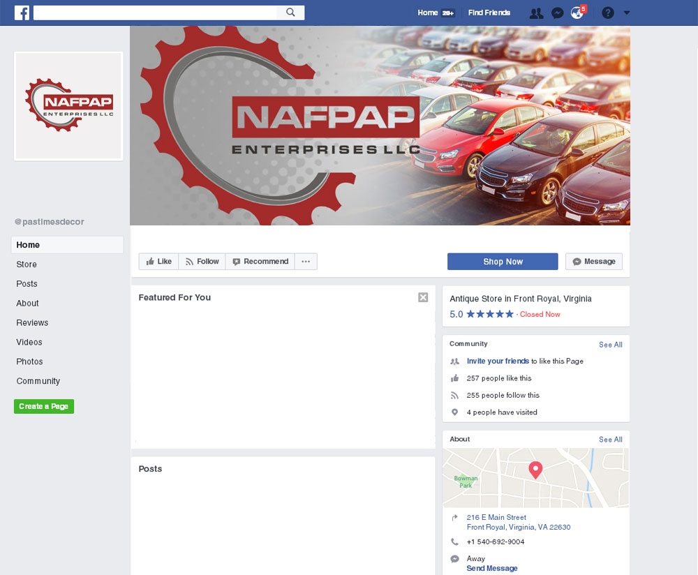 Nafpap Enterprises LLC logo design by SmartDesigner