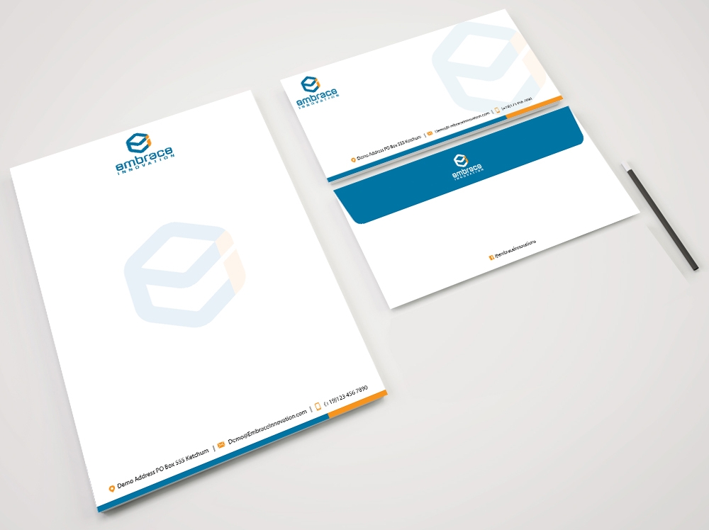 Embrace Innovation logo design by SmartDesigner