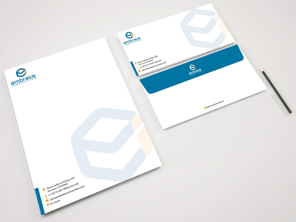 Embrace Innovation logo design by SmartDesigner