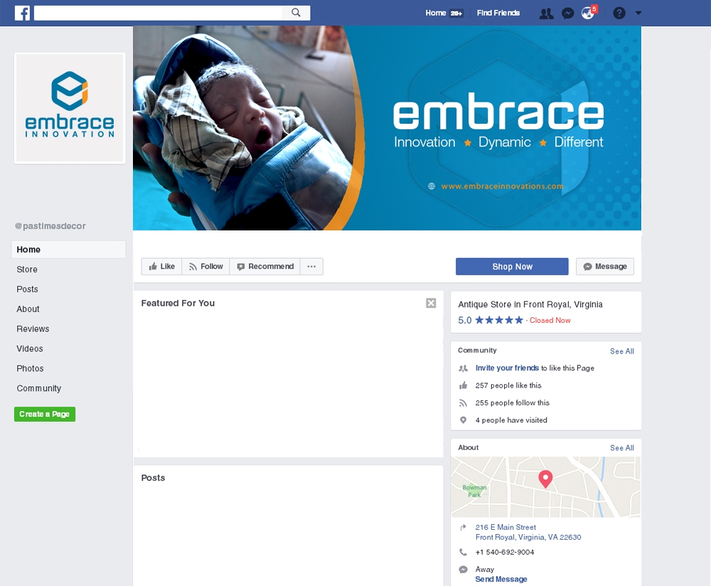 Embrace Innovation logo design by SmartDesigner