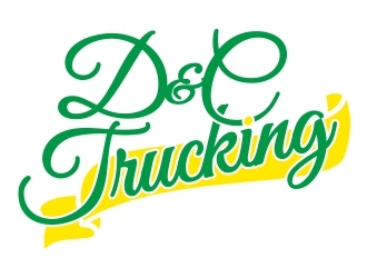 D&C Trucking logo design by mngovani