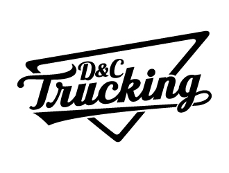 D&C Trucking logo design by jaize