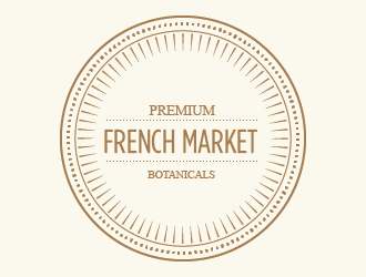 French Market Botanicals logo design by czars