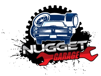 Nugget Garage logo design by Suvendu