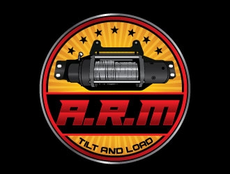 A.R.M Tilt and Load logo design by Suvendu