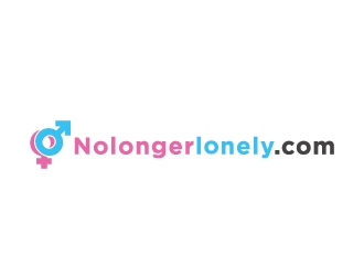 Nolongerlonely.com logo design by Lovoos