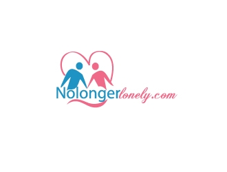 Nolongerlonely.com logo design by webmall