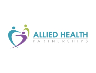 Allied Health Partnerships logo design by shernievz