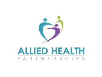 Allied Health Partnerships logo design by shernievz