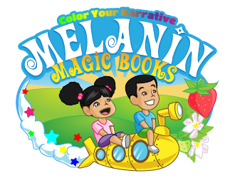 Melanin Magic Books logo design by reight