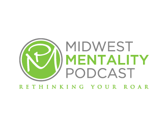 Midwest Mentality Podcast logo design by denfransko