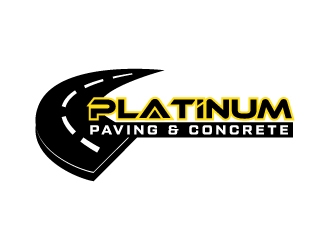 Platinum Paving & Concrete  logo design by Erasedink