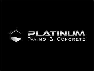 Platinum Paving & Concrete  logo design by amazing