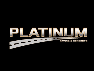 Platinum Paving & Concrete  logo design by jenyl
