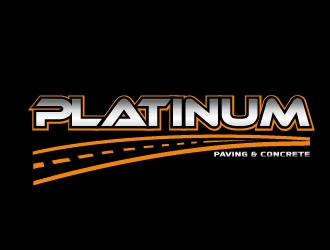 Platinum Paving & Concrete  logo design by jenyl