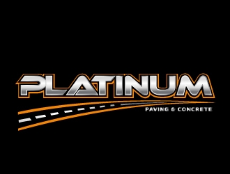Platinum Paving & Concrete  logo design by jenyl
